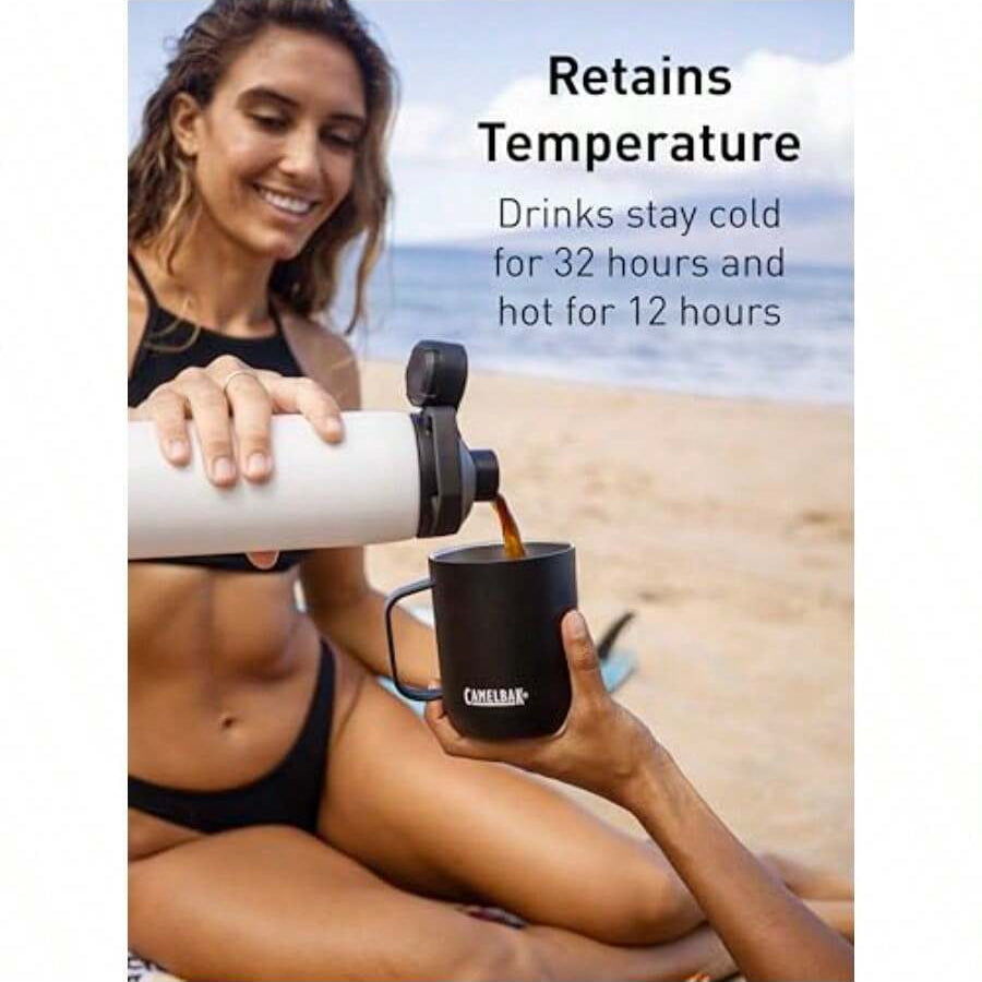 CamelBak Chute Mag Vacuum Insulated Stainless Steel Water Bottle - Black