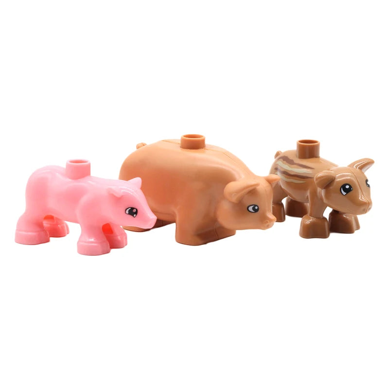 Zoo Animals Building Blocks