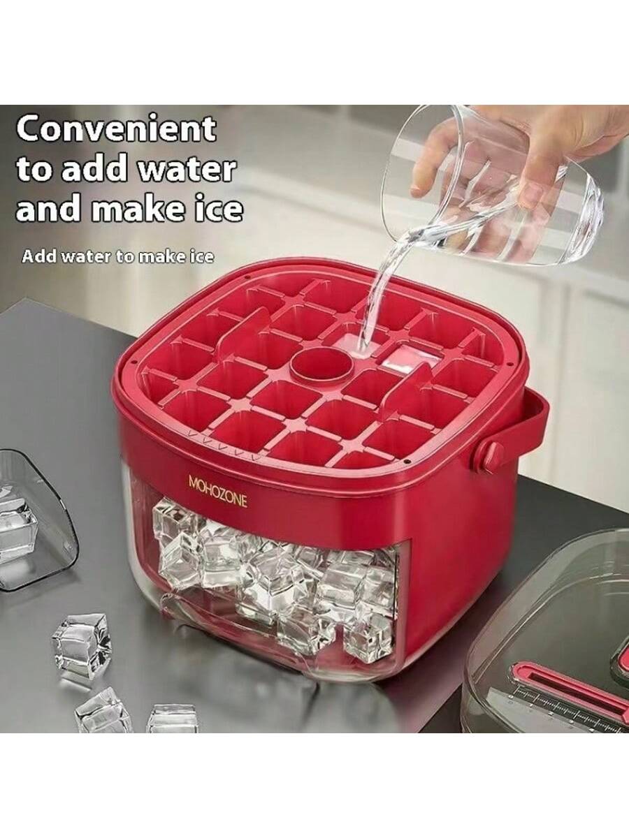 48-Grid Press-Type Ice Tray