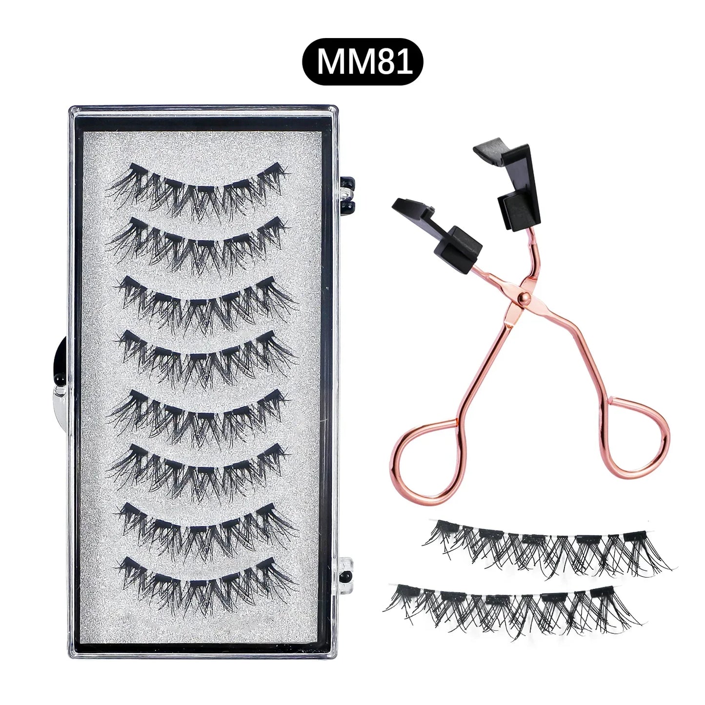 8Pcs Magnetic Eyelash Set