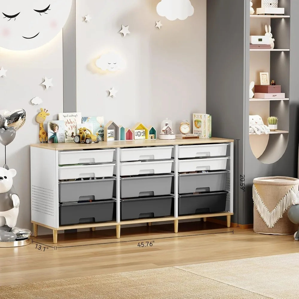 12-Drawer Storage Cabinet