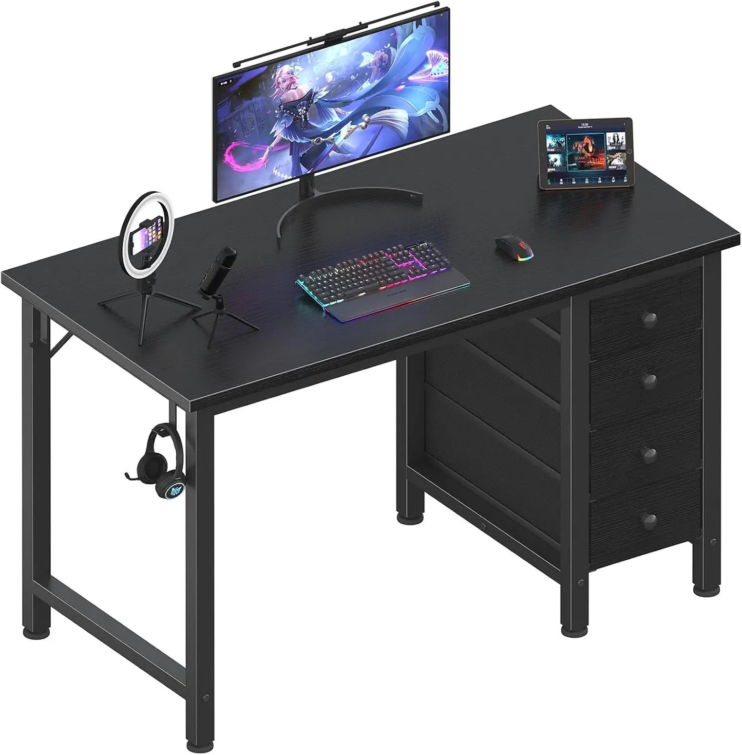 White Kids Study Desk Table