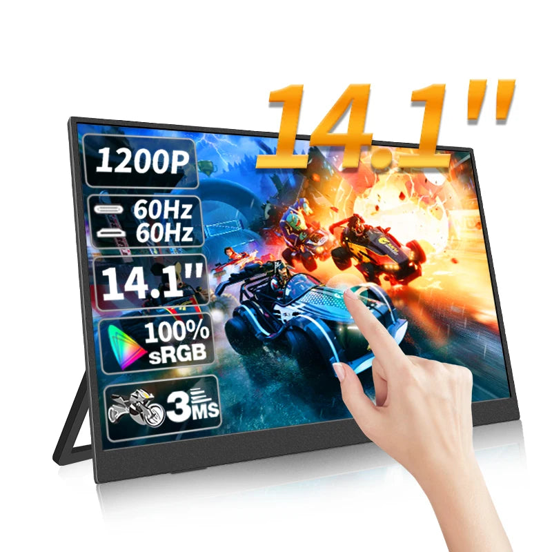 14.1" Touchscreen Portable Monitor
