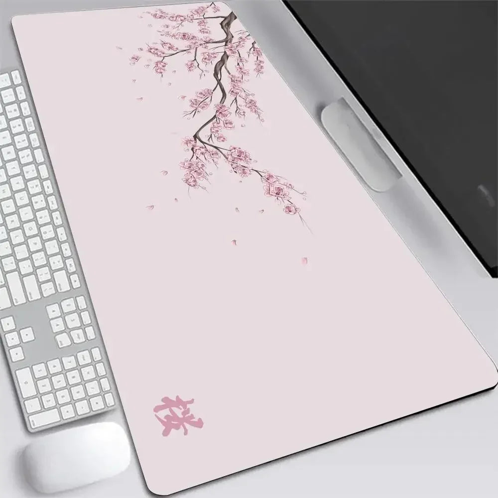 XGZ Sakura Gray Gaming Mouse Pad