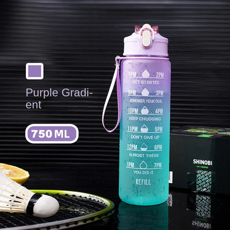 Colorful Plastic Water Bottle For Gym