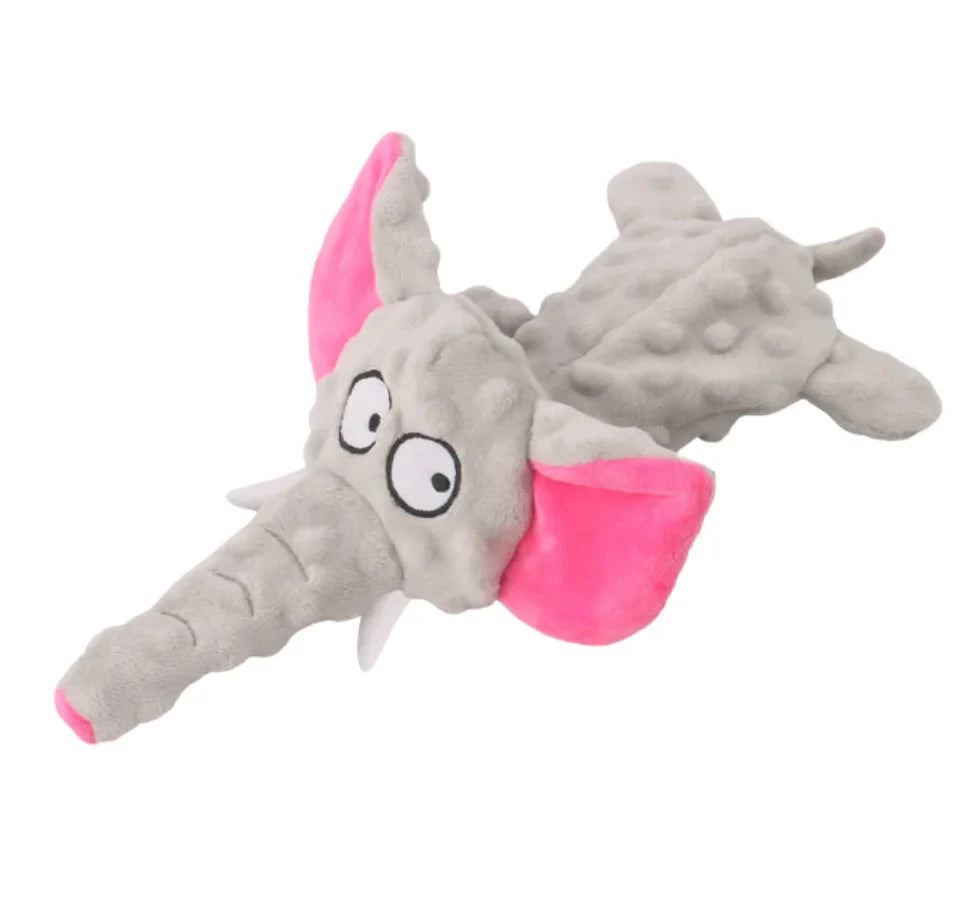 Durable Plush Dog Squeak Toy