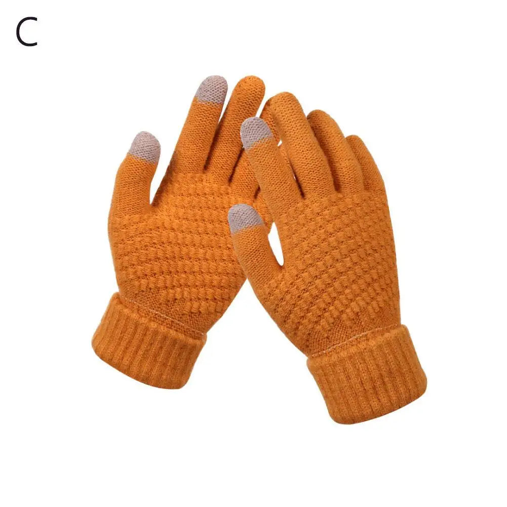 Unisex Knit Touchscreen Gloves