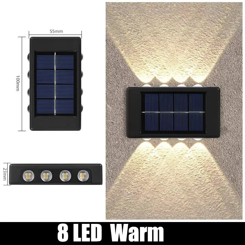 Solar Outdoor LED Wall Lights
