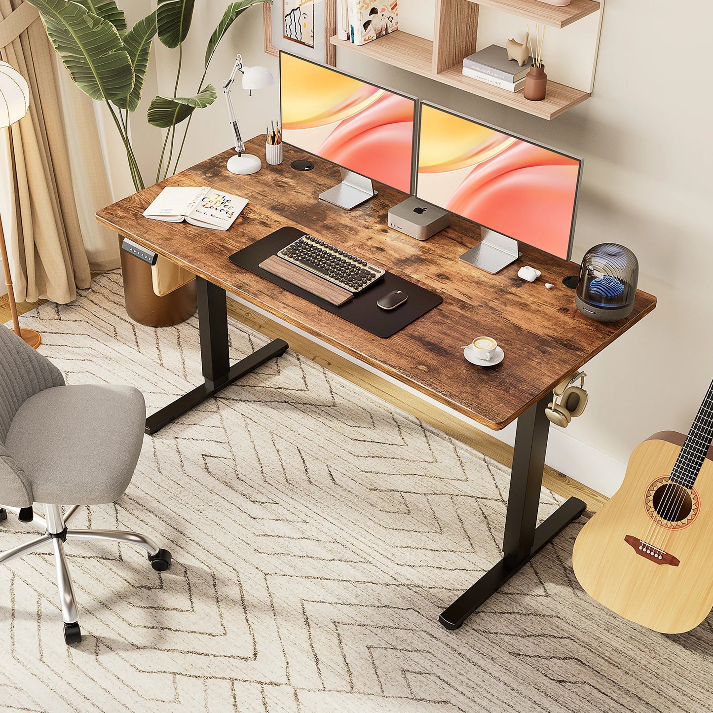 JHK 63x24" Electric Standing Desk