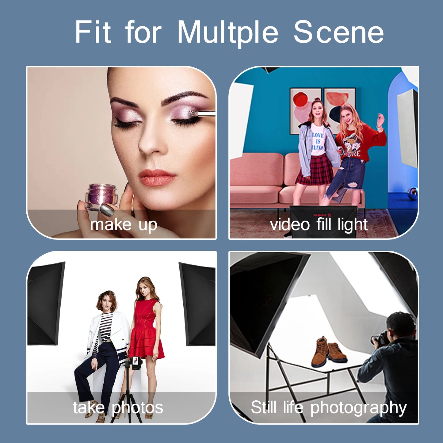 Professional Softbox Lighting Kit