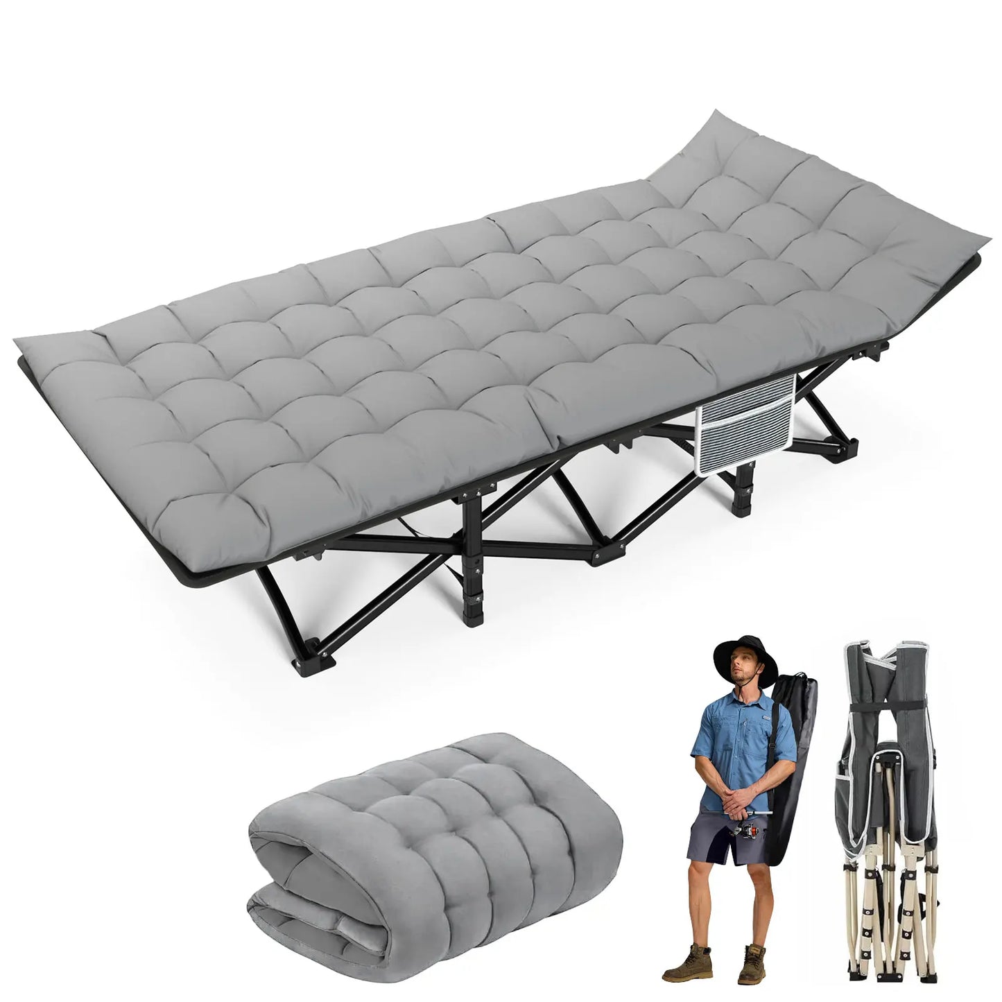 Heavy Duty Folding Camping Cot