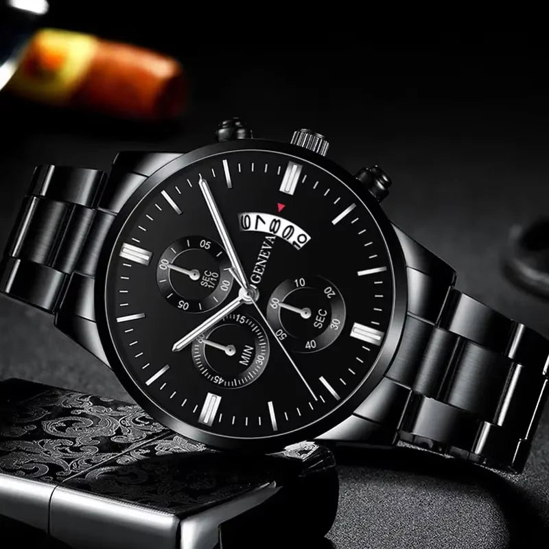 3PCS Men’s Watch Set