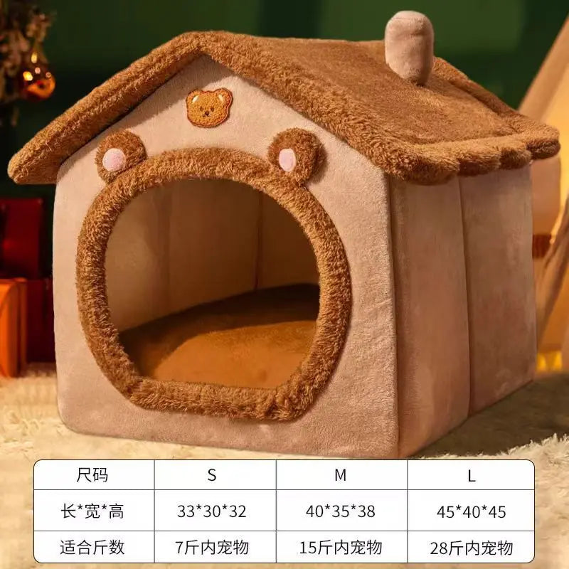 Removable Washable Foldable Pet House