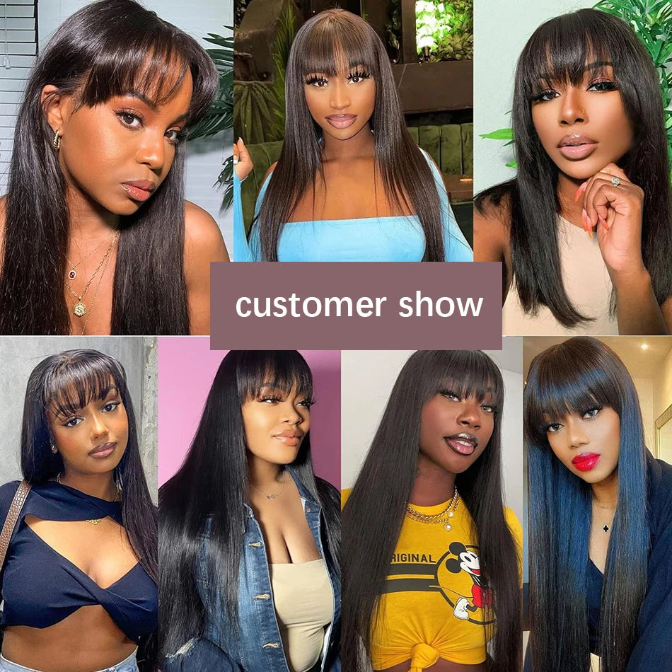 Wiggogo Straight Lace Hair Wig
