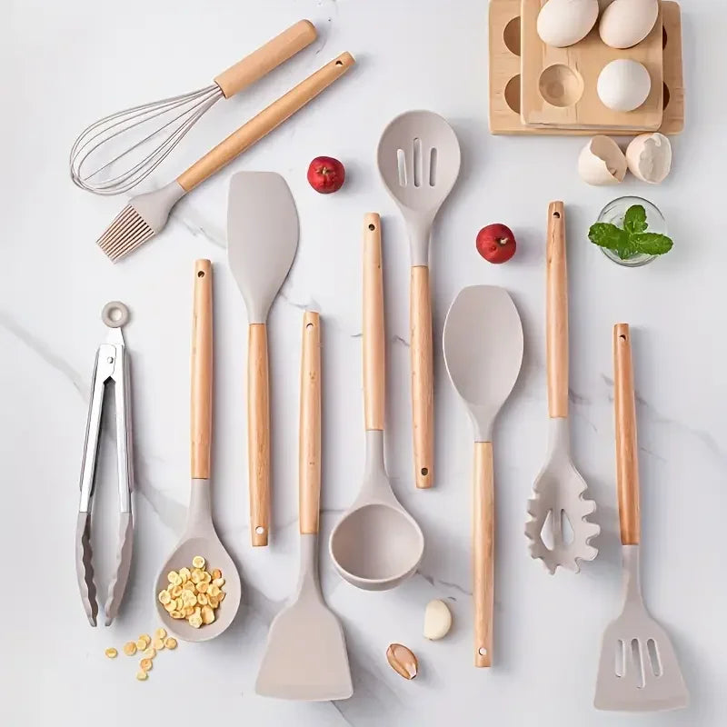 12pcs Silicone Kitchen Utensil Set