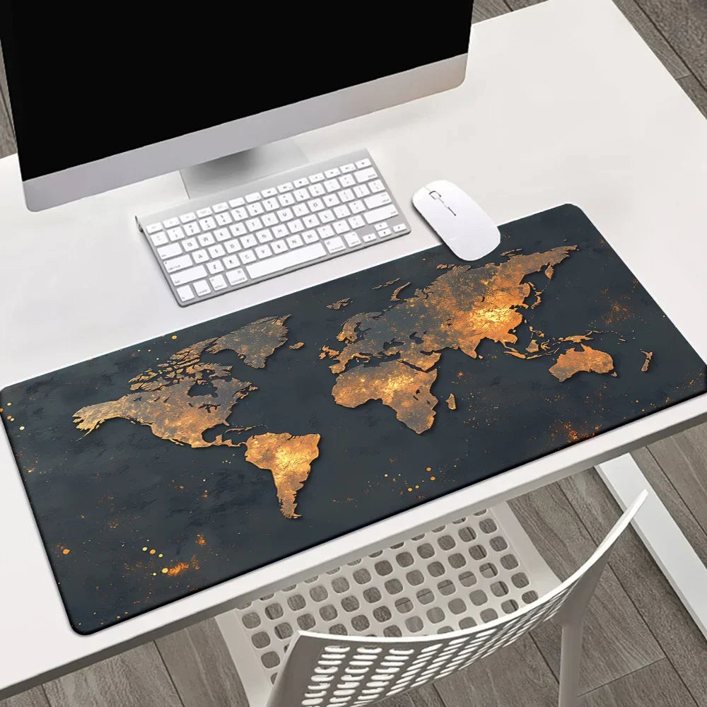 XGZ World Map Gaming Mousepad