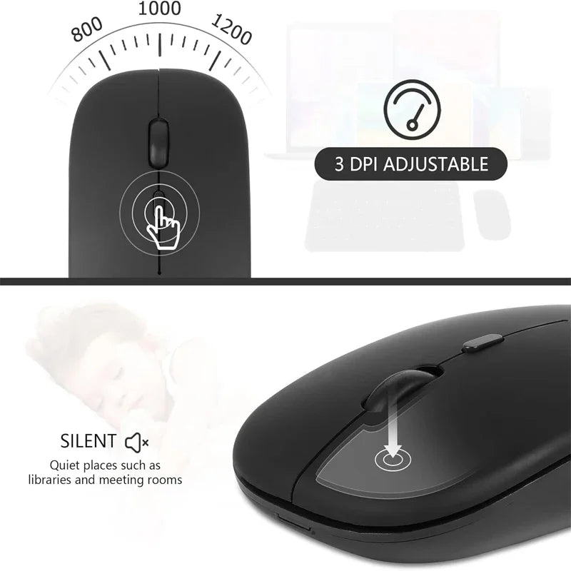 Dual-Mode Wireless Gaming Mouse