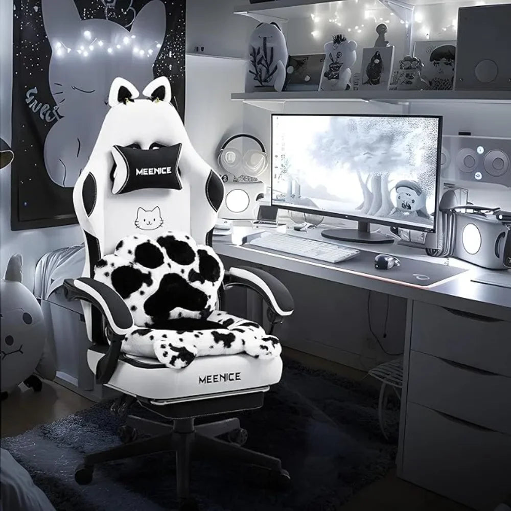 Cute Cat Ear Gaming Chair