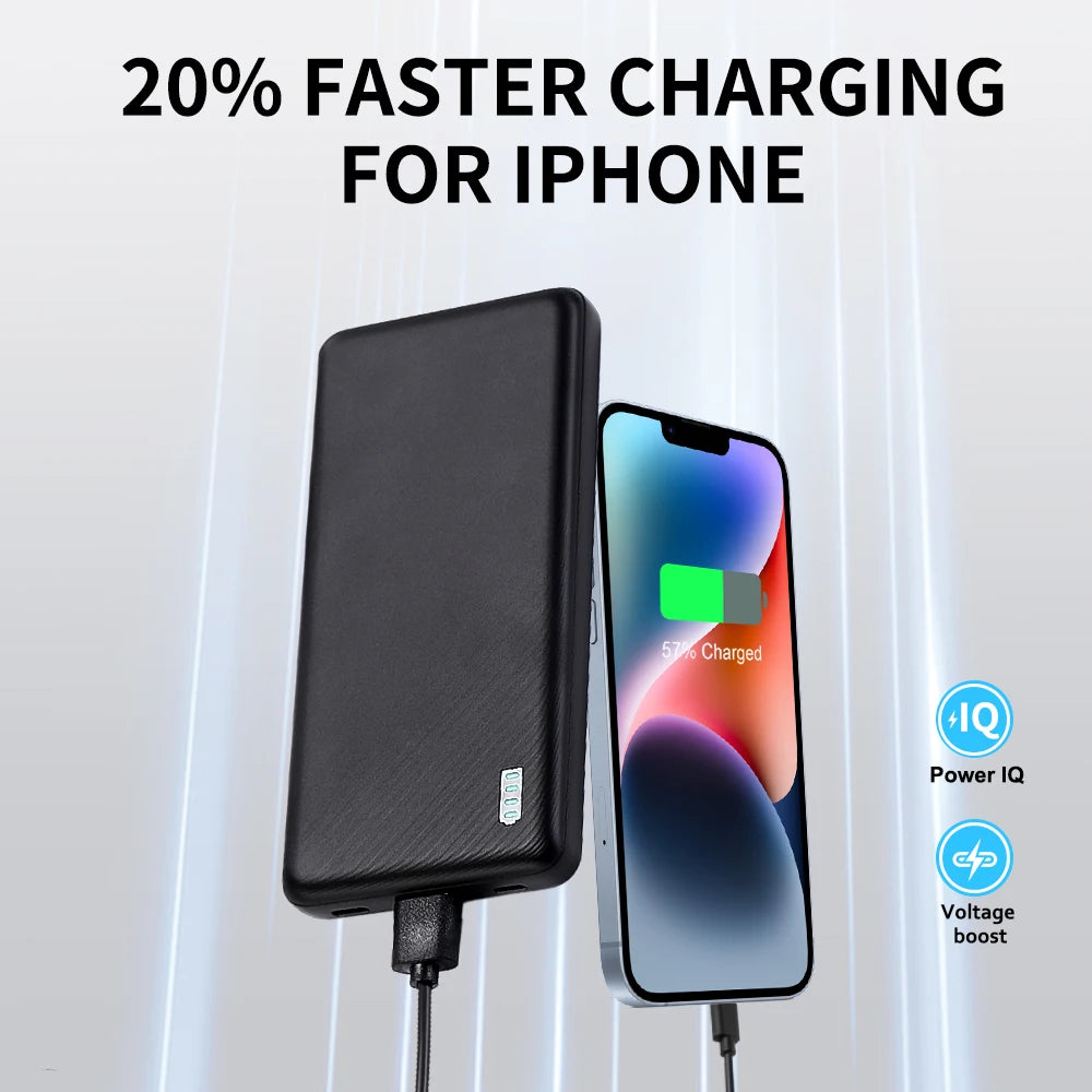 10000mAh Portable Emergency Power Bank