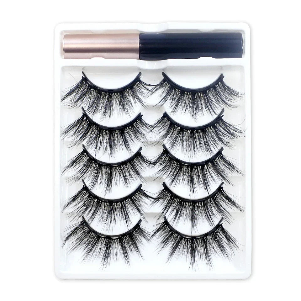 3D Magnetic Fluffy Eyelashes