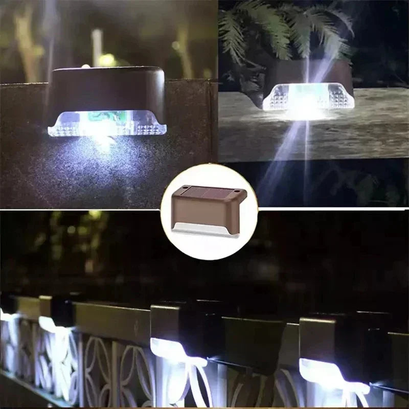 Solar LED Garden Step Lights