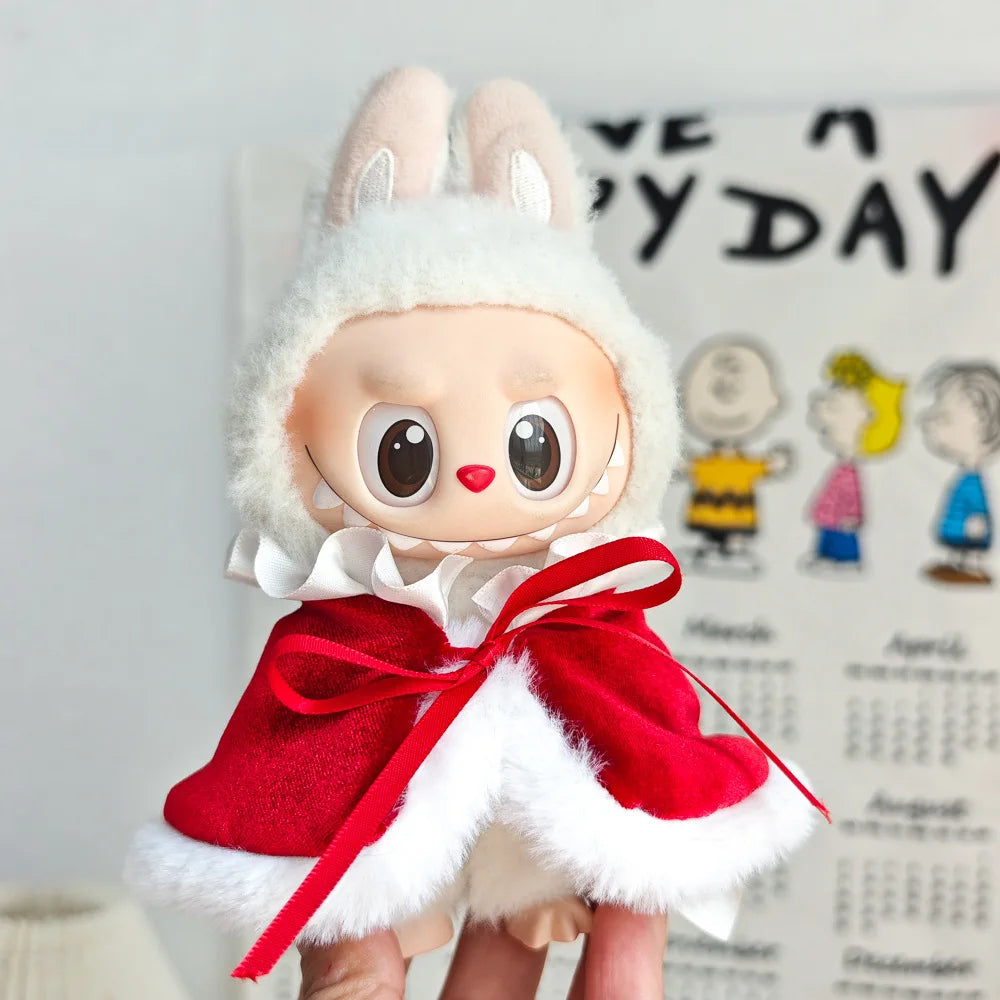 Labubu Royal Crown & Shawl Set