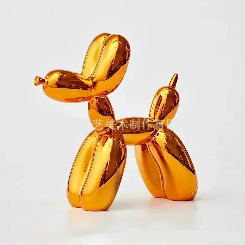 Resin Balloon Dog Sculpture