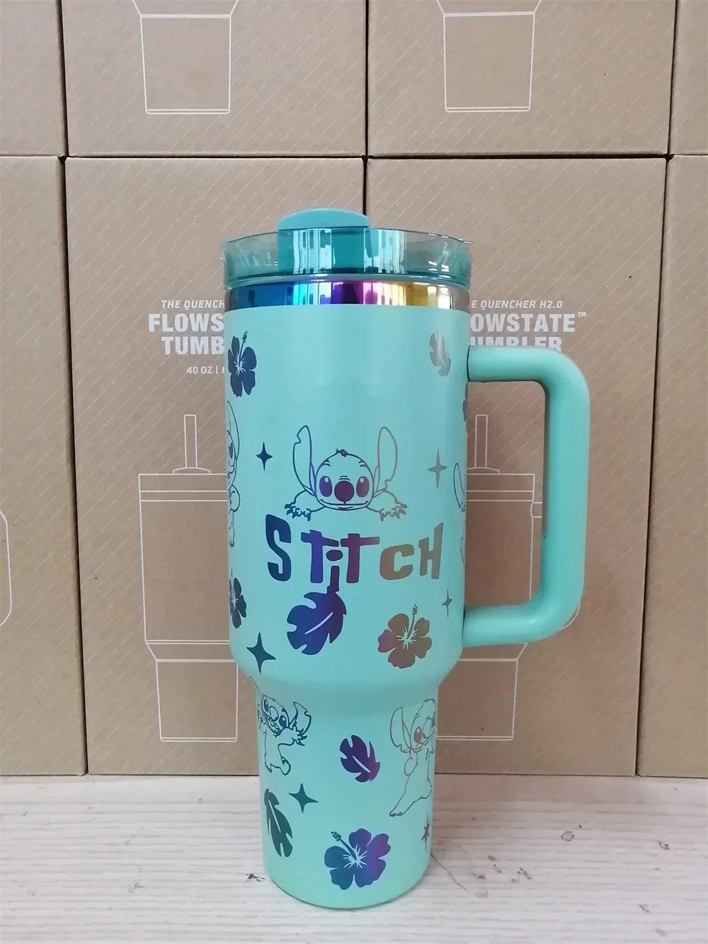 Bandai Miniso Stitch Thermal Travel Cup