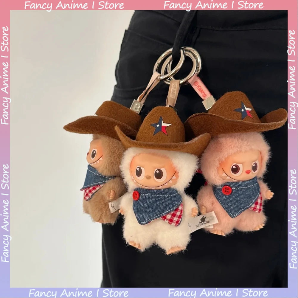 MINISO Labubu Cowboy Clothes Outfit Set