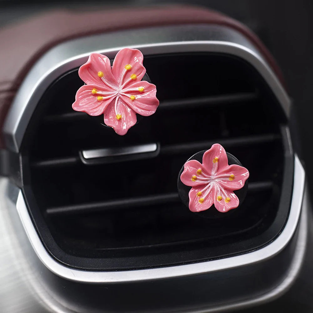 Peach Blossom Car Perfume Clip