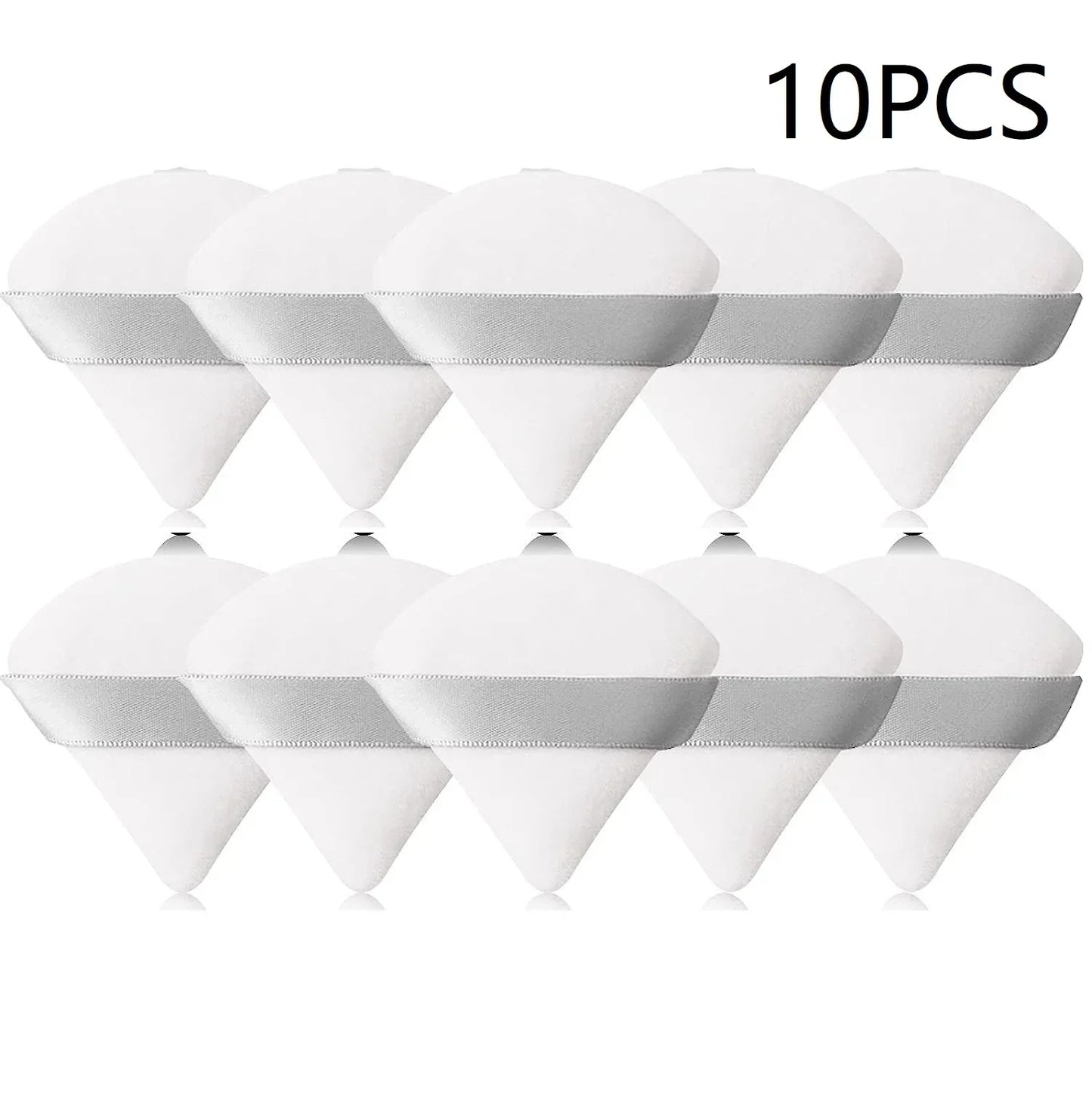 10PCS Triangle Makeup Sponge Set
