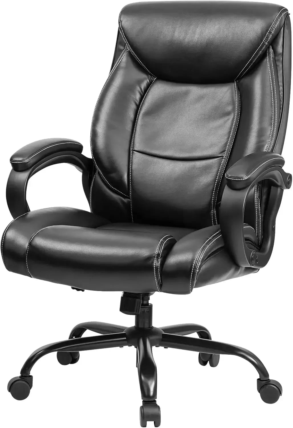GUANGBAI Ergonomic Leather Executive Office Chair