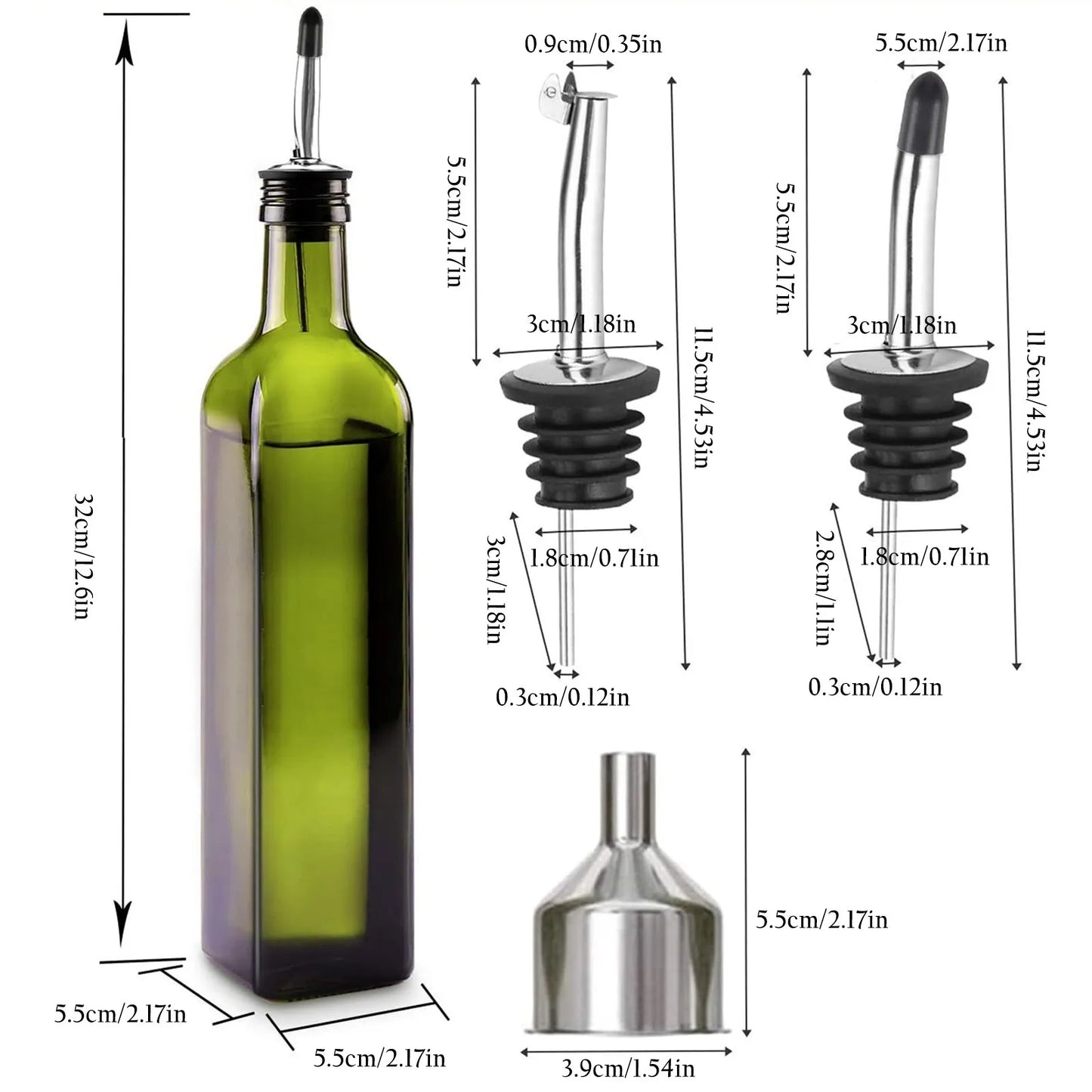 Olive Oil & Vinegar Cruet
