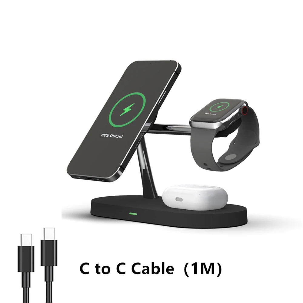 TIMESS 3-in-1 Wireless Charging Stand