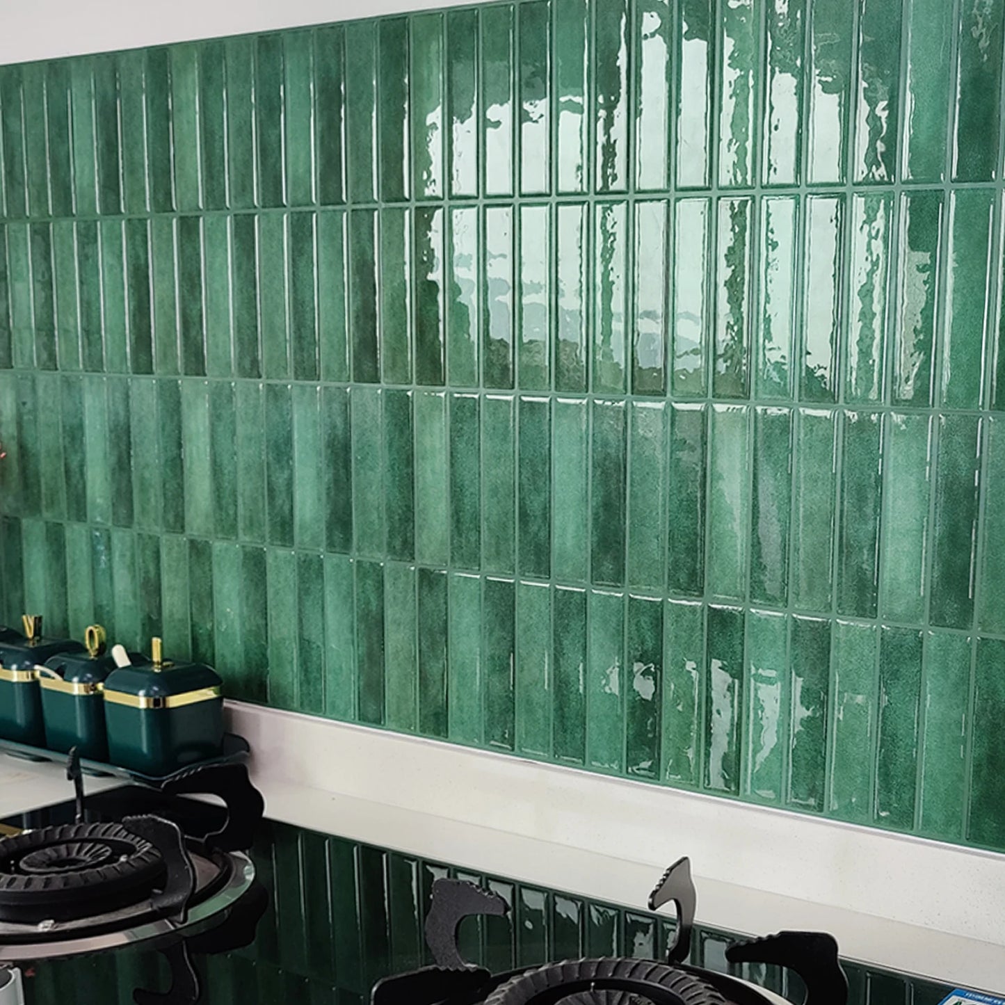 10pcs Waterproof Peel & Stick Wall Tiles