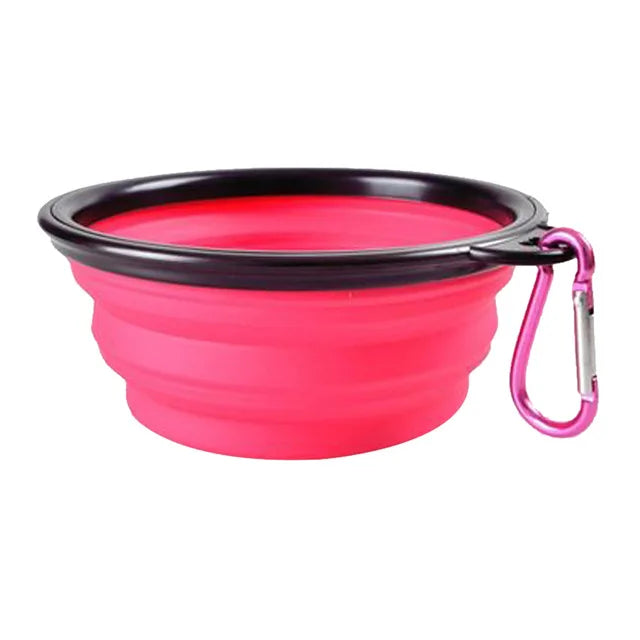 Collapsible Silicone Pet Travel Bowl