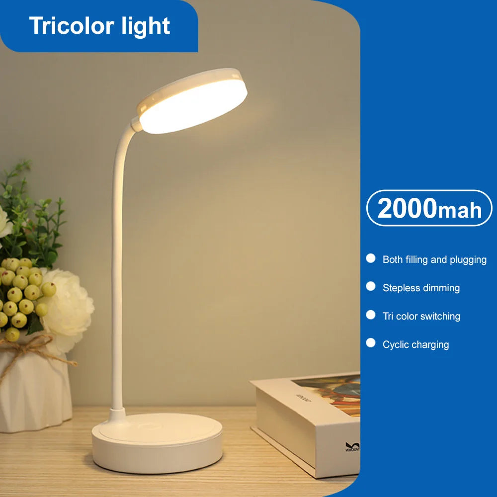 360° Flexible Clip Desk Lamp