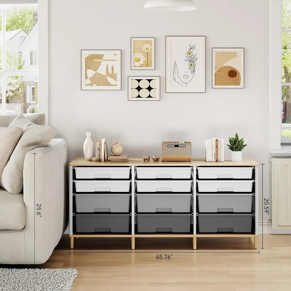 12-Drawer Storage Cabinet