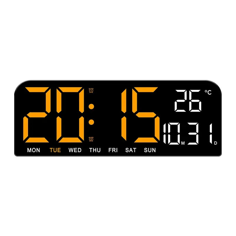Large LED Digital Wall Clock