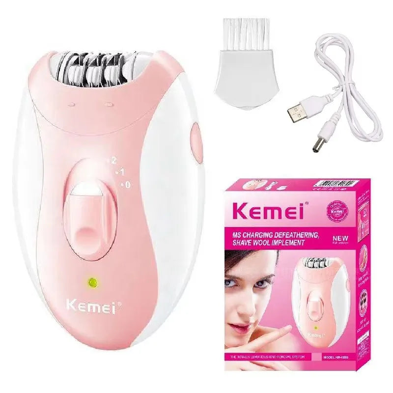 Kemei 4-In-1 Women Epilator Shaver