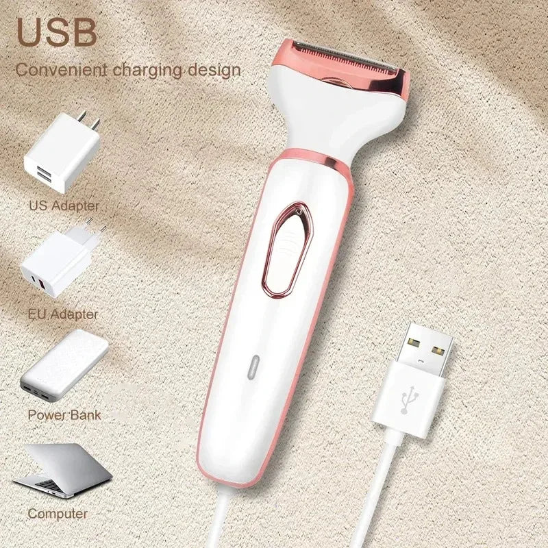 4-in-1 Women Electric Epilator