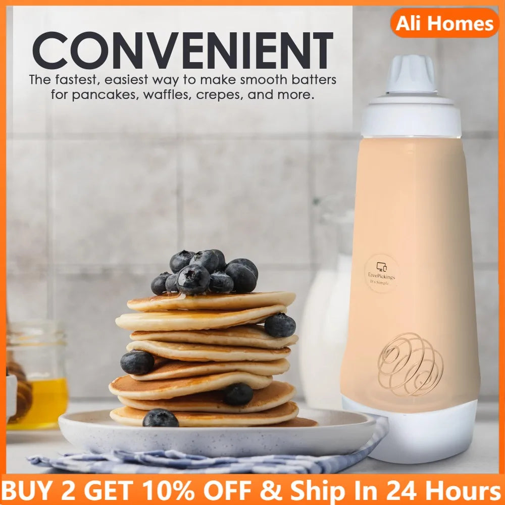 1000ML Pancake Batter Mixer Bottle