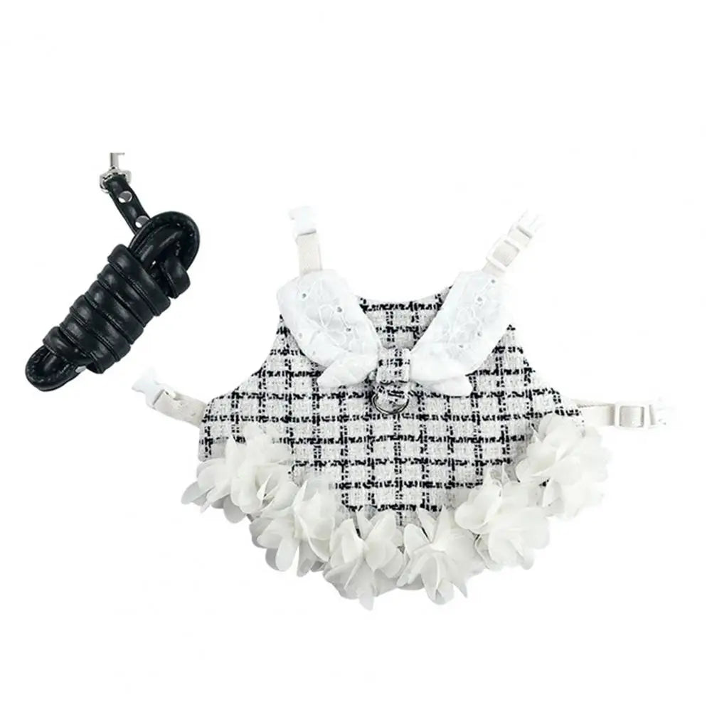 Cotton Rabbit Dress Leash Set