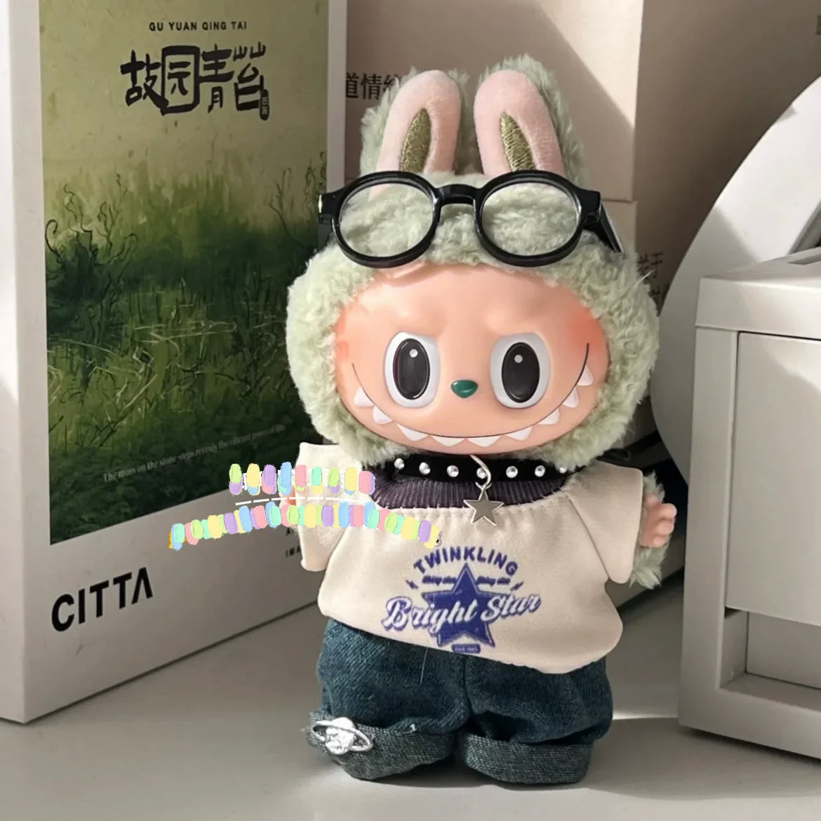 Labubu Hip Hop Outfit Set