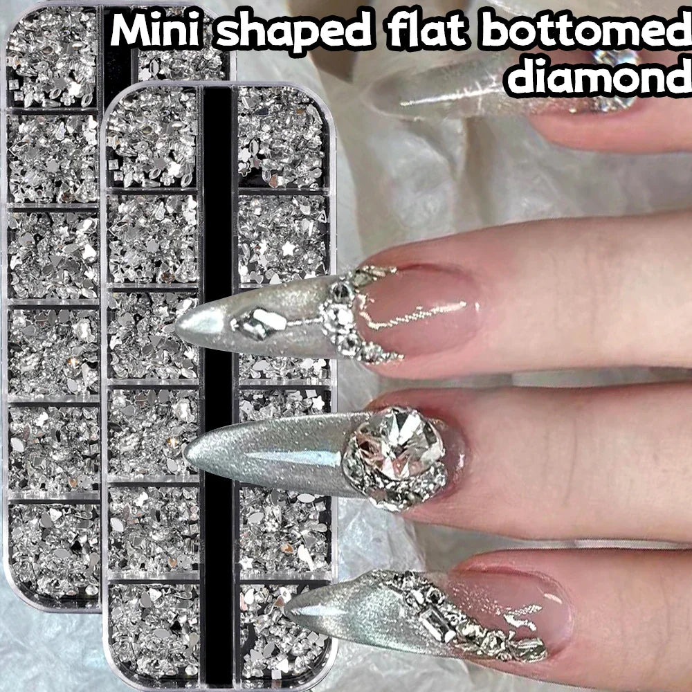 Mini Rhinestone Nail Art Kit