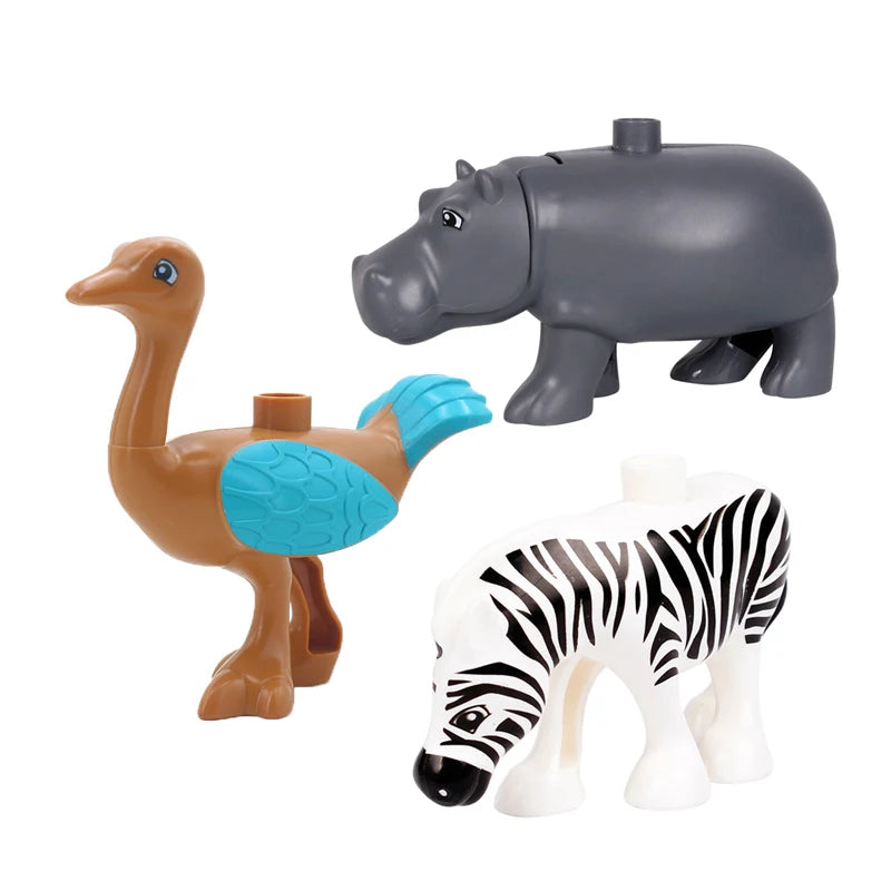 Zoo Dinosaur Building Blocks