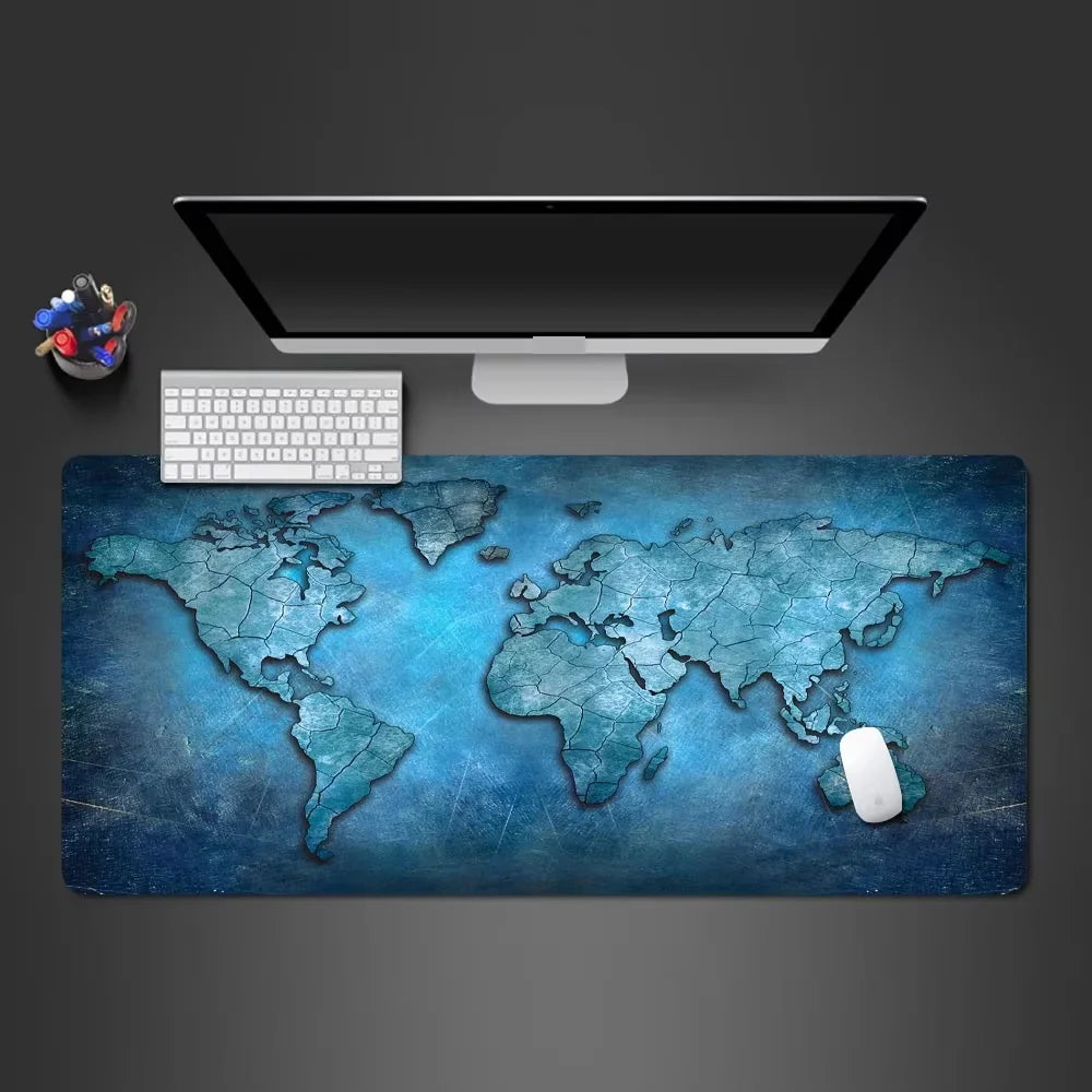 XGZ World Map Gaming Mousepad