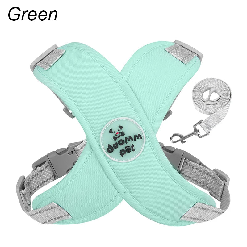 Reflective Pet Harness Rope Set