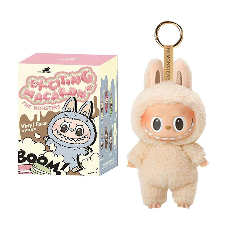 Labubu 2.3 Flocking Pendant Keychain