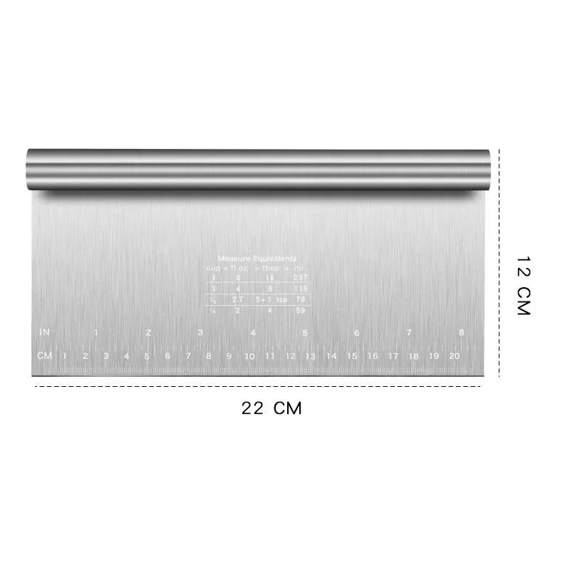 Stainless Steel Cake Scraper Tool